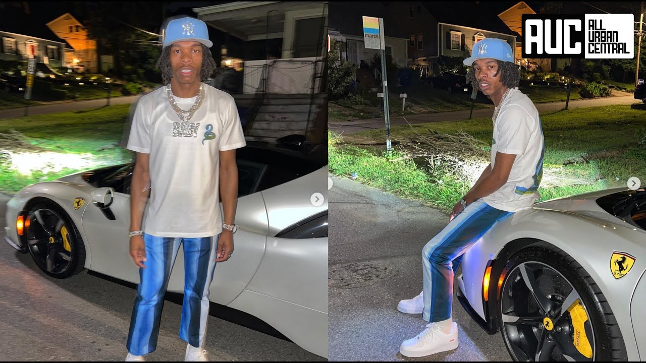 Lil Baby Pulls Up To Trenches In $1M Ferrari – All Urban Central